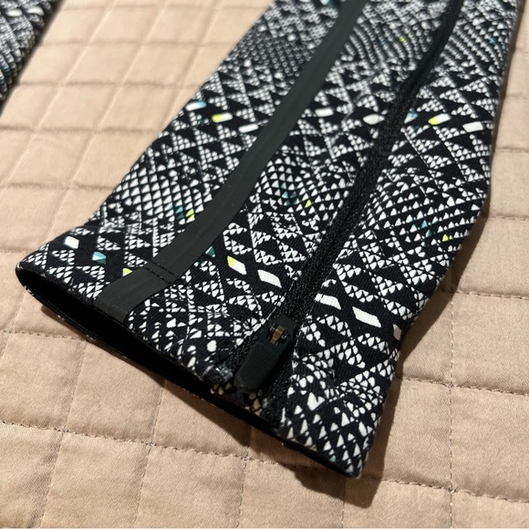 Nike | EUC! Epic *LUX* Tights Dri-Fit Running Reflective Long Leggings Geometric - Picture 14 of 15